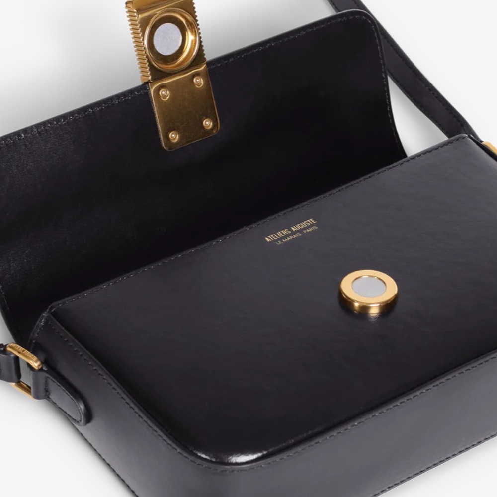 Ateliers Auguste Monceau Baguette Gold Edition in Black Box Leather - Picture 11 of 13